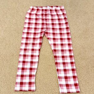 First Impressions - Girls Checkered Leggings - Size 3T